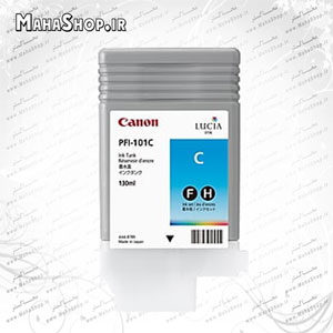 کارتریج فابریک Canon Ink Tank PFI-101C Cyan